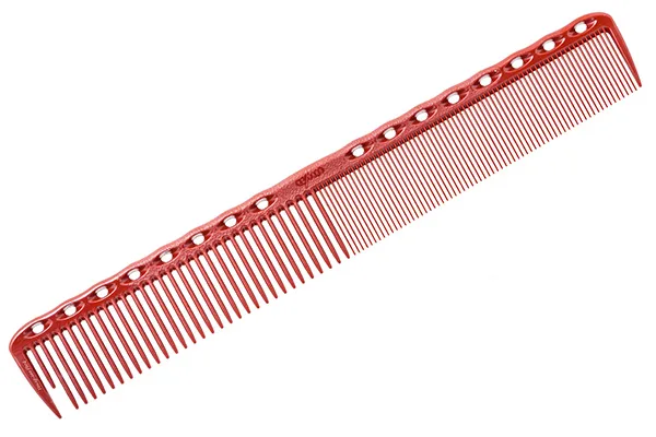 Расчёска для стрижки Y.S.park 336 red, 19 см, красная, универсальная