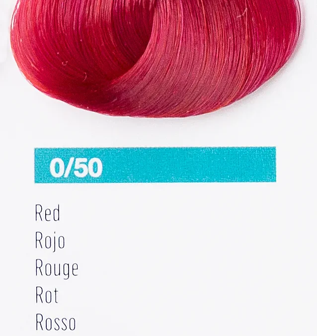 Краска для волос Lakme Chroma 0/50, микстон красный, безаммиачная, 60 мл