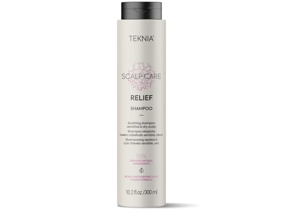 TEKNIA Шампунь Relief мицеллярный бессульфатный успокаивающий для чувствительной кожи головы 300 мл