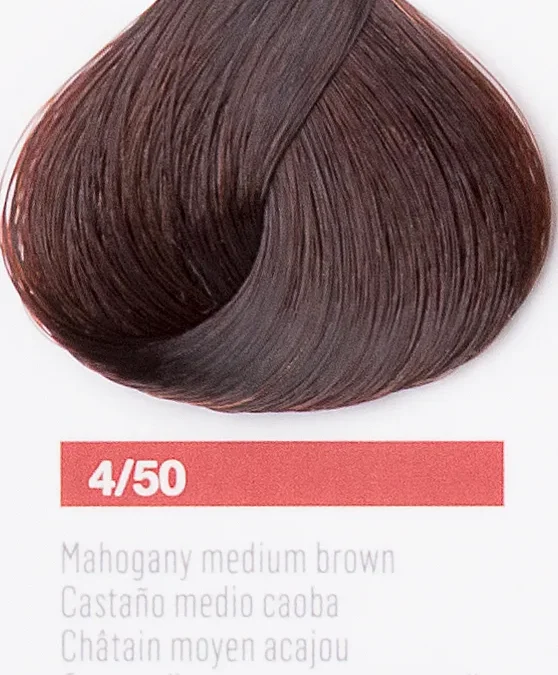 Краска для волос Lakme Collage new 4/50 средний шатен махагоновый, 60 мл
