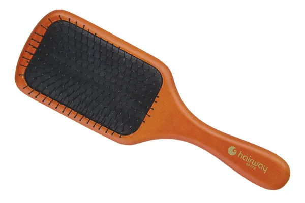Щетка Hairway Black Cushion 11-ряд.масс.дер.мет.зуб.