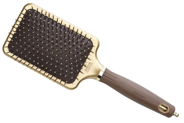 Щетка OG EXPERT CARE RECTANGULAR Nylon Bristle Gold&Brown L ID2074 (08445)