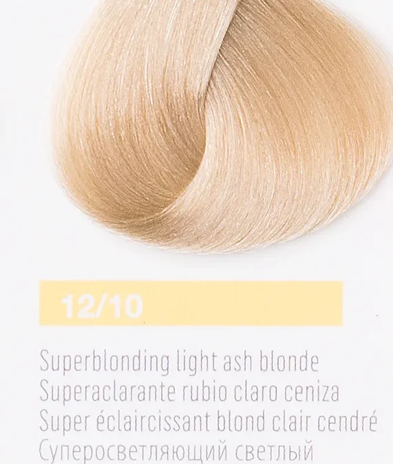 Краска для волос Lakme Collage new 12/10, суперосветляющий  светлый пепельный блондин, 60 мл