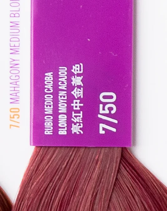 Краска для волос Lakme Gloss 7/50, средний блондин махагоновый, 60 мл, полуперманентная, без аммиака
