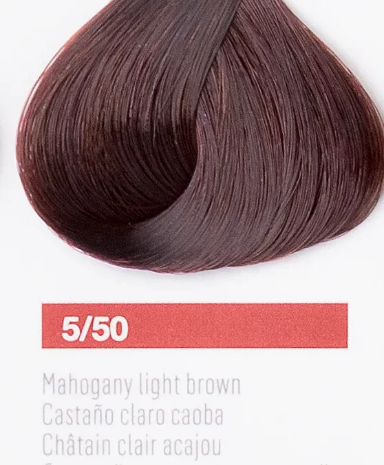 Краска для волос Lakme Collage new 5/50, светлый шатен махагоновый, 60 мл