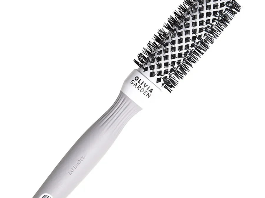 Термобрашинг EXPERT BLOWOUT SHINE White&Grey 25 мм