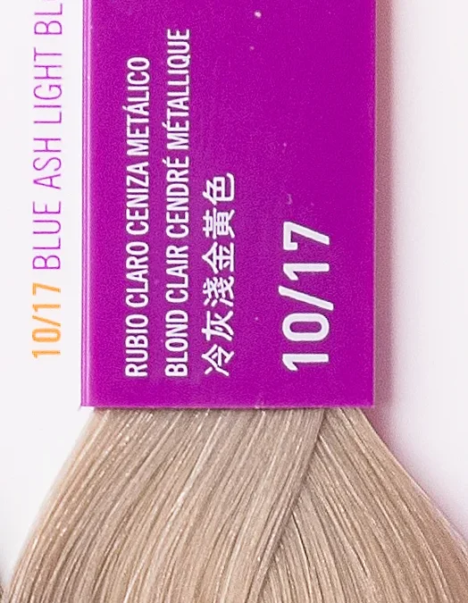 Краска для волос Lakme Gloss 10/17, платиновый блондин  пепельно-синий, 60 мл, полуперманентная, без аммиака