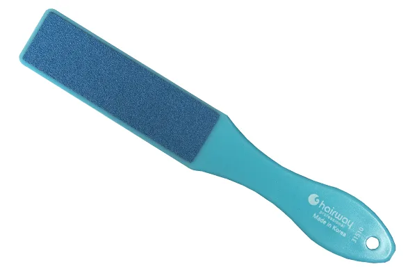 Терка для педикюра Hairway 80/120, пластиковая основа