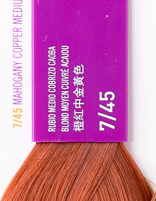 Краска для волос Lakme Gloss 7/45, средне-белокурый медно-красный, 60 мл, полуперманентная, без аммиака