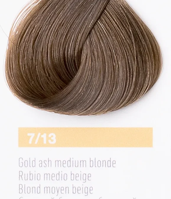 Краска для волос Lakme Collage new 7/13, средний блондин бежевый, 60 мл