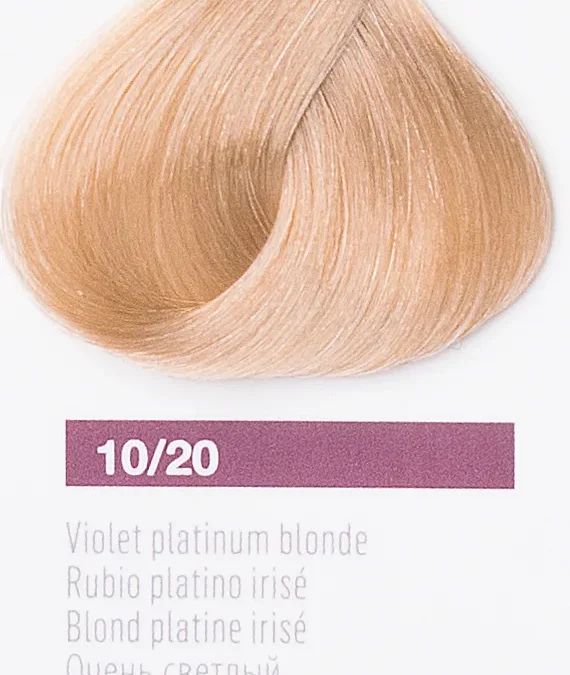 Краска для волос Lakme Collage new 10/20, очень светлый блондин фиолетовый, 60 мл