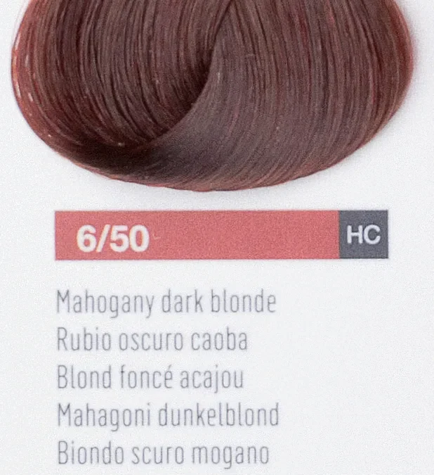 Краска для волос Lakme Chroma 6/50, тёмный блондин махагоновый, безаммиачная, перманентная, 60 мл