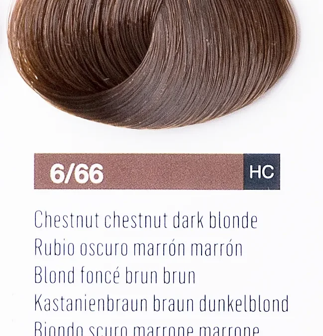 Краска для волос Lakme Chroma 6/66, тёмный блондин коричневый насыщенный, безаммиачная, перманентная, 60 мл