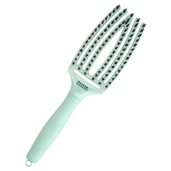 Щетка Fingerbrush Boar&Nylon Arctic Teal ID1862